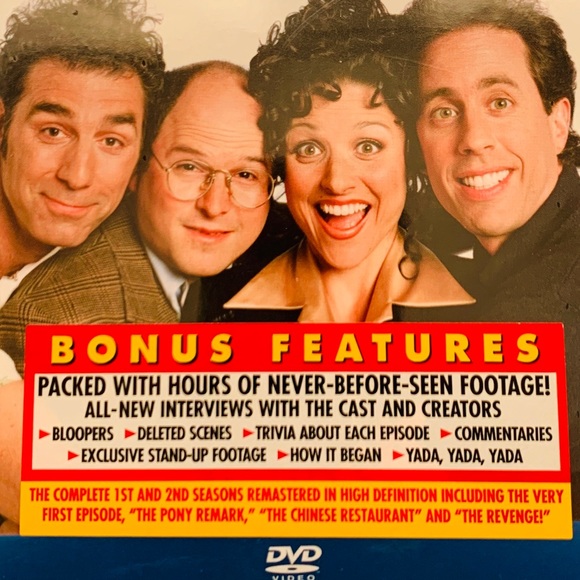 Seinfeld Seasons 1 & 2 with Bonus features - Picture 5 of 5